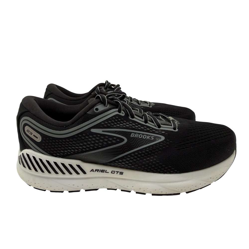 Brooks Ariel GTS 23 Running Shoes Womens 10 Black Excellent Support Sneakers